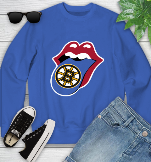 Boston Bruins NHL Hockey Lips I Root For My Team Adoring Fan 122