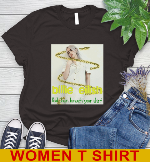 Billie Eilish Gold Chain Beneath Your Shirt 96