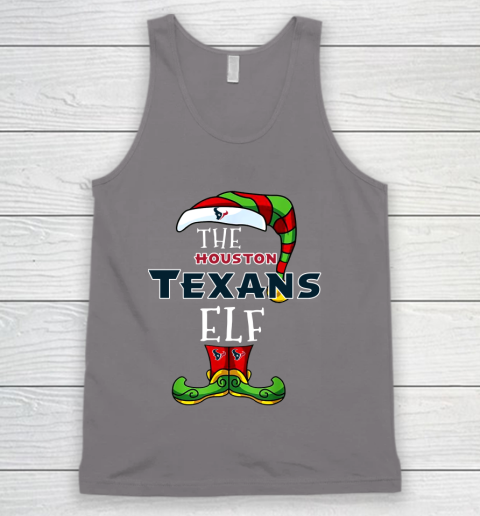Houston Texans Christmas ELF Funny NFL Tank Top 6