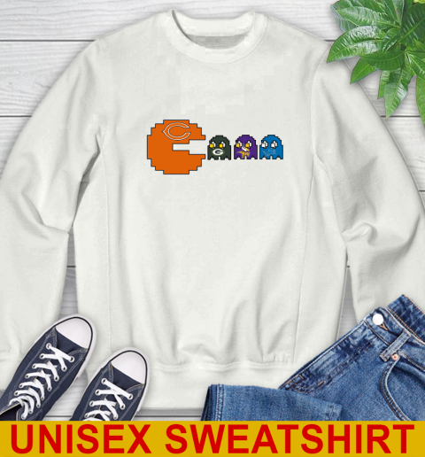 Chicago Bears NFL Football Pac Man Champion Sweatshirt