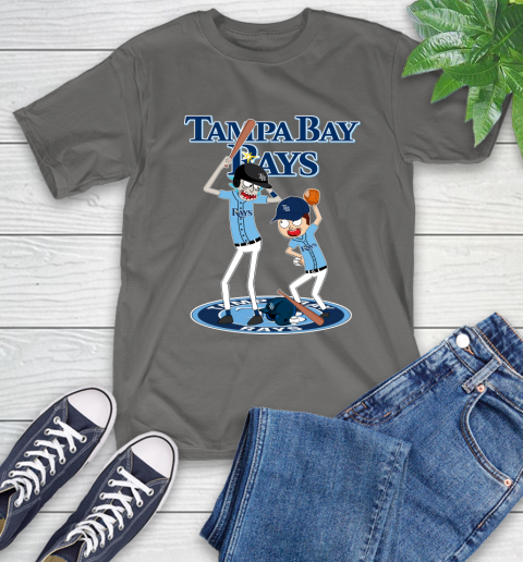 MLB Tampa Bay Rays Rick And Morty Baseball 9