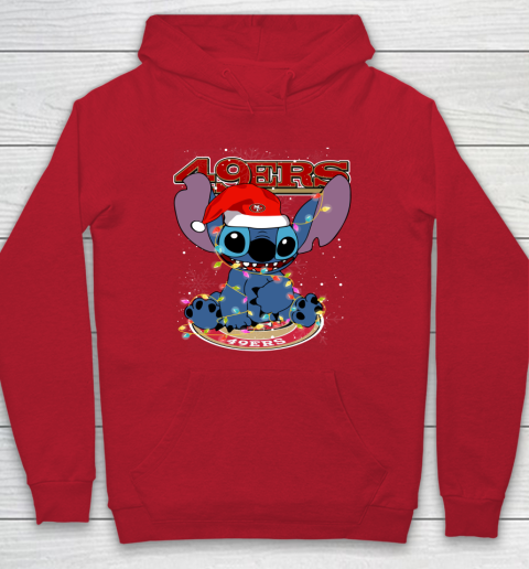 San Francisco 49ers NFL Football noel stitch Christmas Hoodie 6
