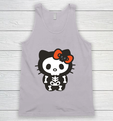 Hello Kitty Skeleton Halloween Tank Top 2