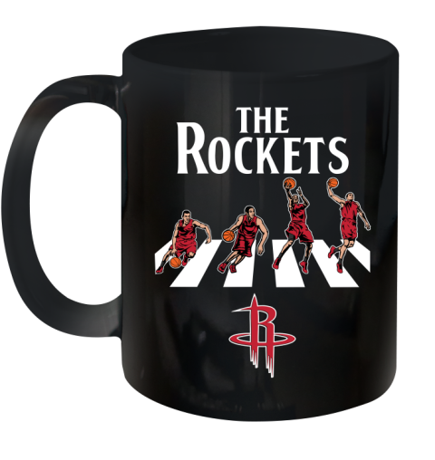 NBA Basketball Houston Rockets The Beatles Rock Band Shirt Ceramic Mug 11oz