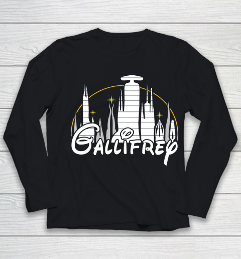 Doctor Who Shirt Gallifrey Dr. Who Youth Long Sleeve
