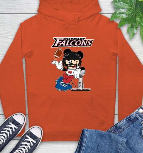 NFL Atlanta Falcons Mickey Mouse Disney Super Bowl Football T Shirt Hoodie 5