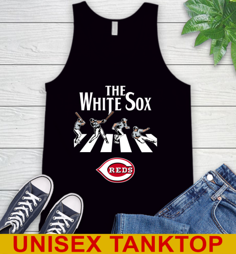 MLB Baseball Chicago White Sox The Beatles Rock Band Shirt Tank Top