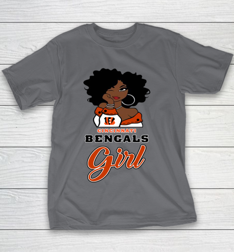 Cincinnati Bengals Girl NFL Youth T-Shirt 8