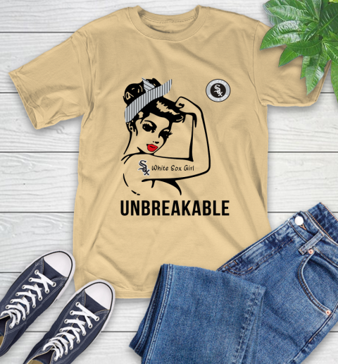 MLB Chicago White Sox Girl Unbreakable Baseball Sports T-Shirt 6