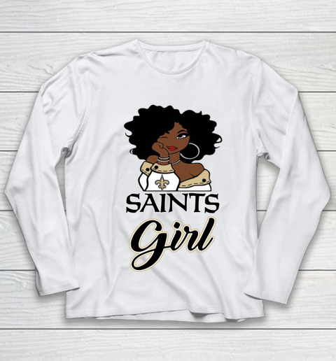 New Orleans Saints Girl NFL Youth Long Sleeve 2