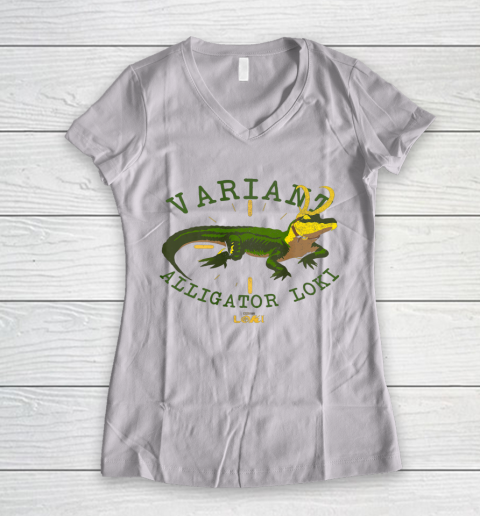 Marvel Loki Alligator Variant Women's V-Neck T-Shirt
