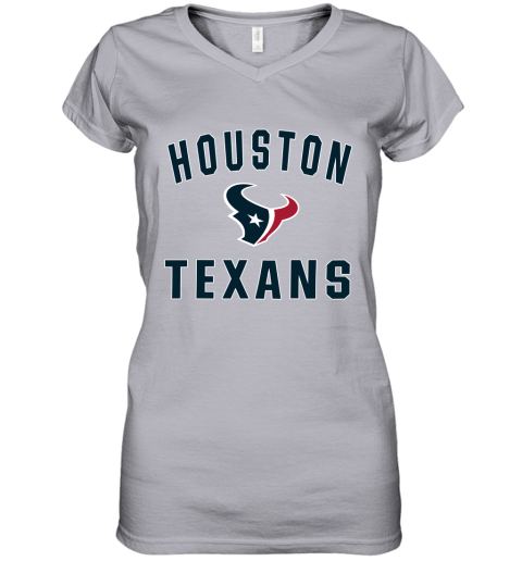 Houston Texans NFL Line by Fanatics Branded Red Victory Women's V-Neck T-Shirt
