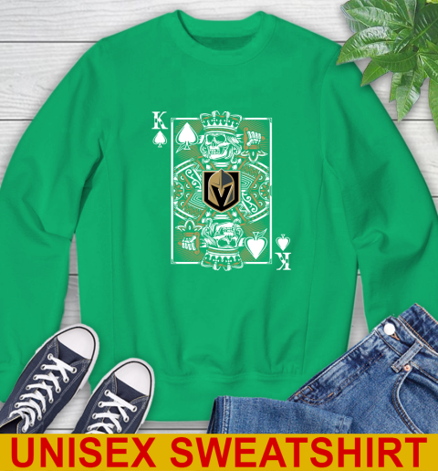 Vegas Golden Knights NHL Hockey The King Of Spades Death Cards Shirt Sweatshirt 8