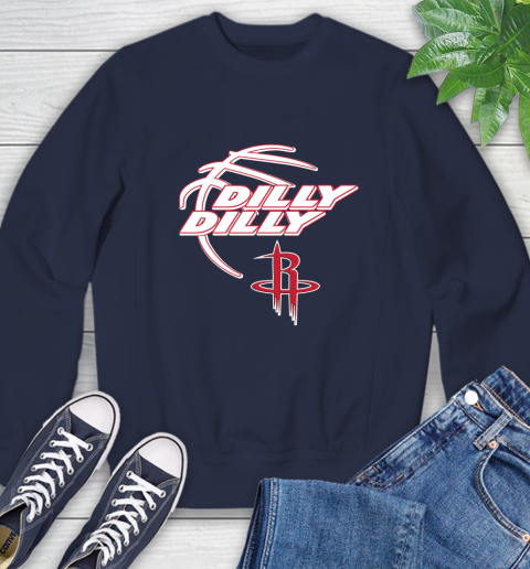 NBA Houston Rockets Dilly Dilly Basketball Sports Sweatshirt 3
