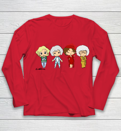 The Golden Girls  Chibis Youth Long Sleeve 7