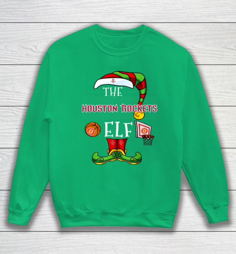 Houston Rockets Christmas ELF Funny NBA Sweatshirt 5