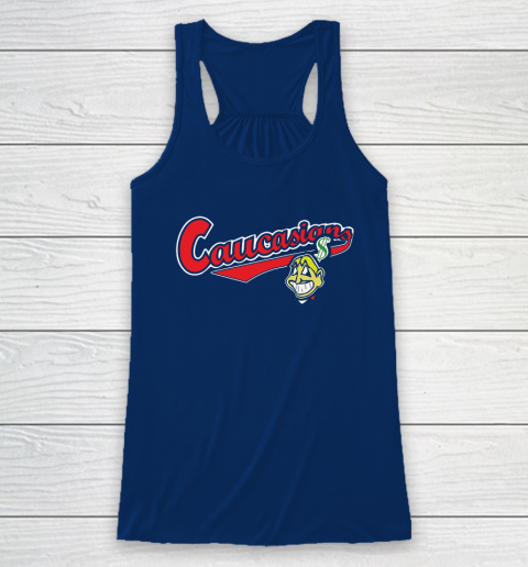 Cleveland Caucasians Bomani Jones Racerback Tank 7