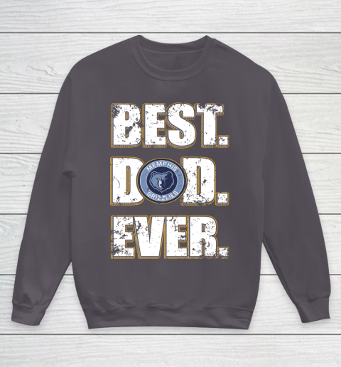 NBA Memphis Grizzlies Basketball Best Dad Ever Family Shirt Youth Sweatshirt 5