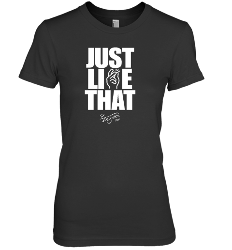 Trish Stratus Shop Just Like That Premium Women's T