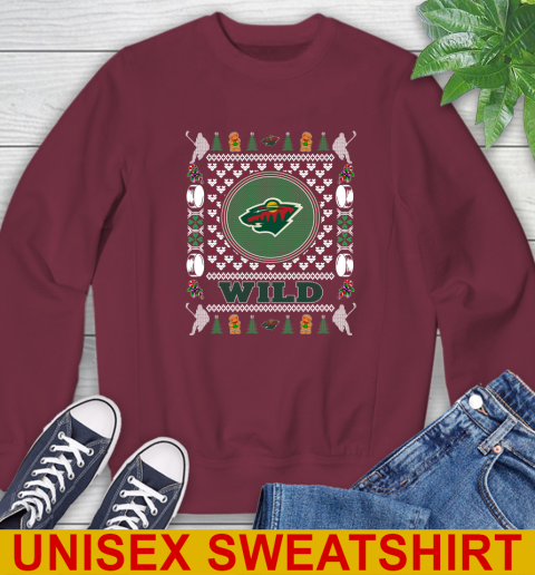 Minnesota Wild Merry Christmas NHL Hockey Loyal Fan Sweatshirt 6