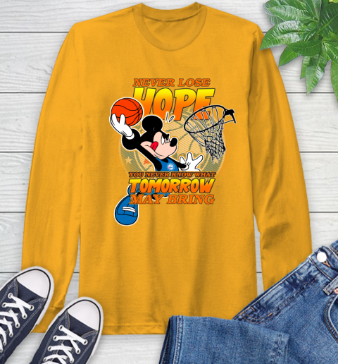Philadelphia 76ers NBA Basketball Mickey Disney Never Lose Hope Long Sleeve T-Shirt 3 Philadelphia 76ers NBA Basketball Mickey Disney Never Lose Hope Long Sleeve T-Shirt - Image 3