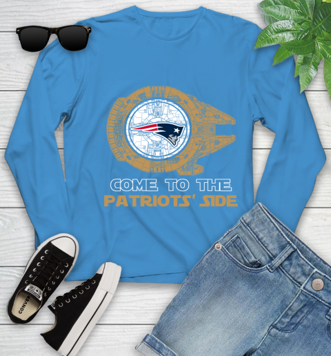 NFL Come To The New England Patriots Wars Football Sports Youth Long Sleeve 8