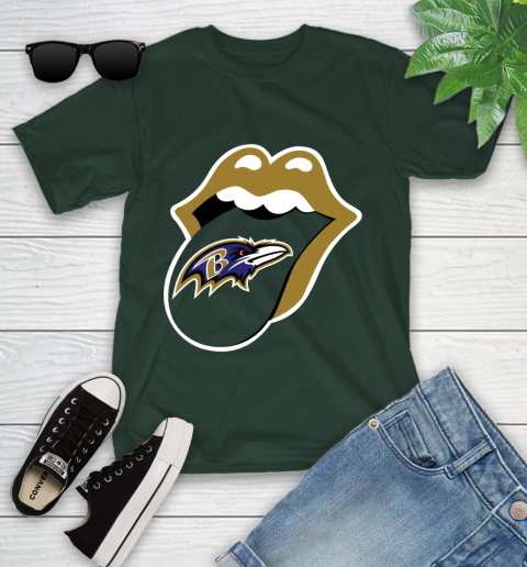 Baltimore Ravens NFL Football Lips I Root For My Team Adoring Fan 107