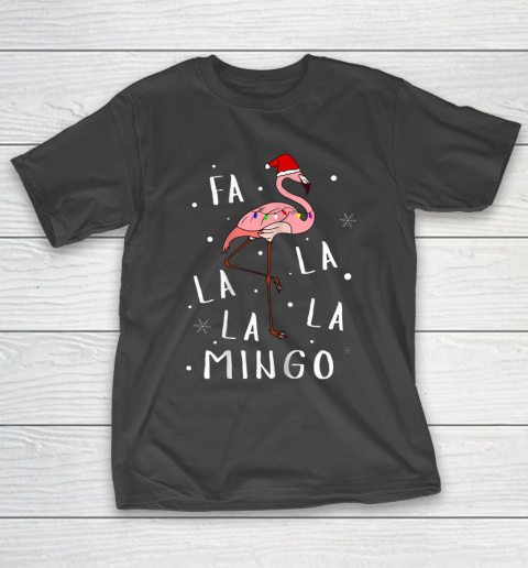 Fa La La La Mingo Funny Christmas Cute Math Fa La 8 T-Shirt