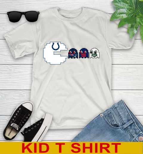 Indianapolis Colts NFL Football Pac Man Champion Youth T-Shirt 12