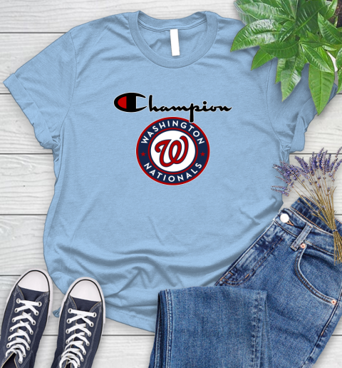 MLB Baseball Washington Nationals Champion Shirt Women's T-Shirt 6