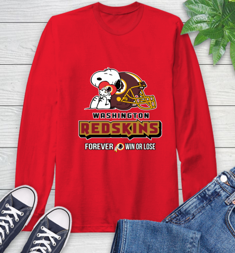 NFL The Peanuts Movie Snoopy Forever Win Or Lose Football Washington Redskins 67