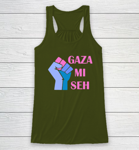 Gaza Mi Seh Palestine Racerback Tank 2