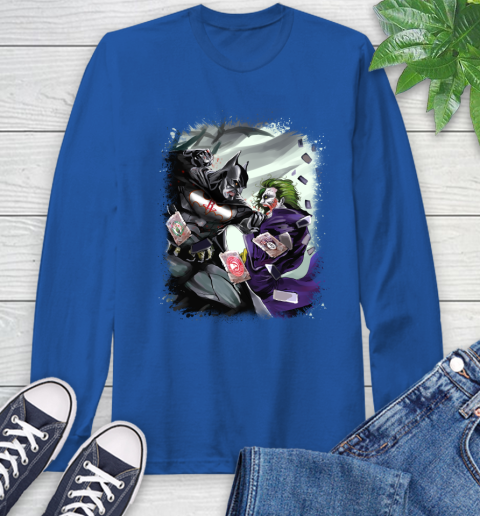 Houston Rockets MLB Basketball Batman Fighting Joker DC Comics Long Sleeve T-Shirt 9