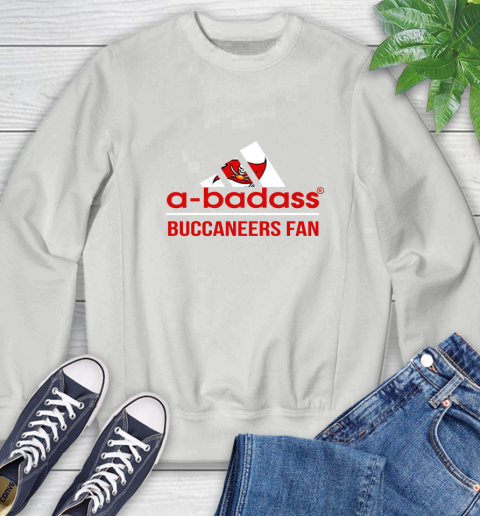 Tampa Bay Buccaneers NFL Football A Badass Adidas Adoring Fan Sports Sweatshirt 5