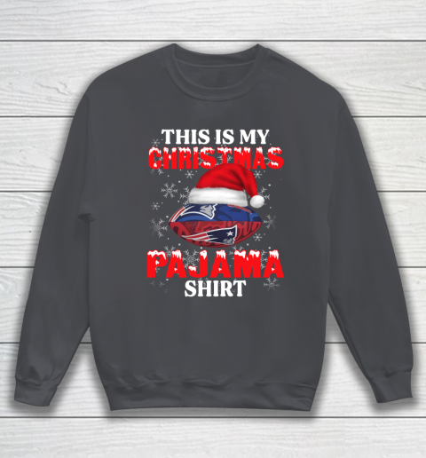 New England Patriots This Is My Christmas Pajama Shirt NFL Sweatshirt 4