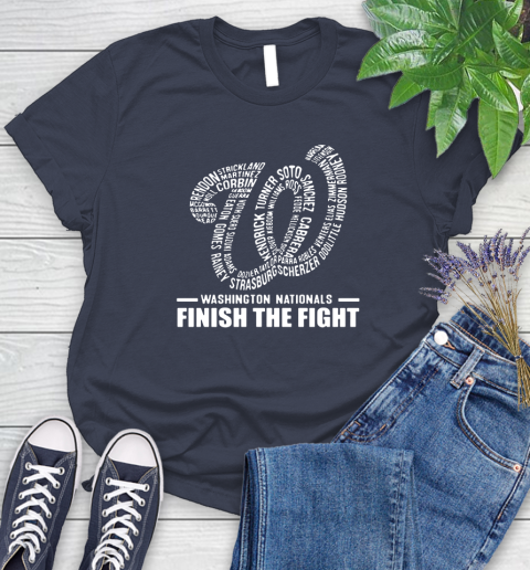 Washington Nationals finish the fight Women's T-Shirt 14