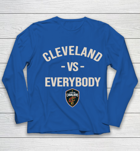 Cleveland Cavaliers Vs Everybody Youth Long Sleeve 7