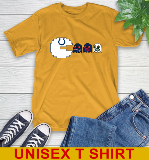 Indianapolis Colts NFL Football Pac Man Champion T-Shirt 3