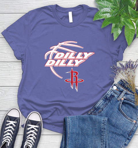 NBA Houston Rockets Dilly Dilly Basketball Sports Women's T-Shirt 11