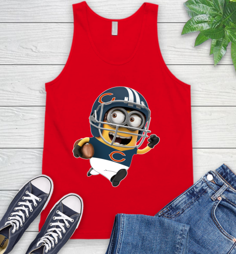 NFL Chicago Bears Minions Disney Football Sports Tank Top 6
