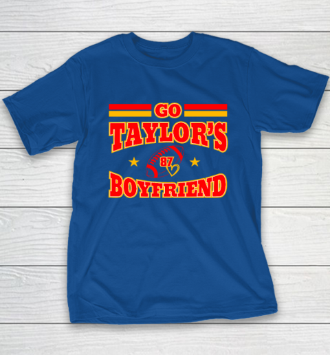 Go Boyfriend Football gift Fans Youth T-Shirt 6
