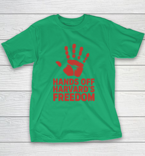 Hands Off Harvard's Freedom Youth T-Shirt 4
