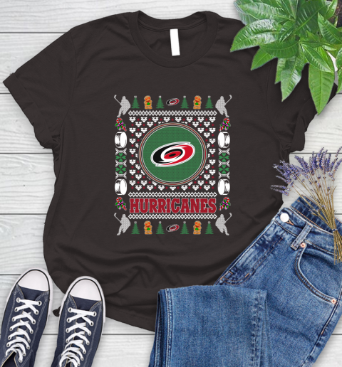 Carolina Hurricanes Merry Christmas NHL Hockey Loyal Fan Ugly Shirt 96