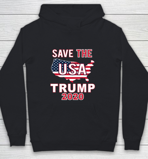 Save The USA Trump 2020 Youth Hoodie