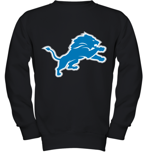 Detroit Lions NFL Pro Line by Fanatics Branded Blue Vintage Victory Youth Sweatshirt