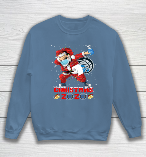 Orlando Magic Funny Santa Claus Dabbing Christmas 2020 NBA Sweatshirt 6