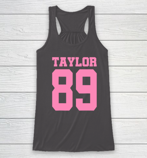 Pink Numbers Taylor 89 Racerback Tank 6