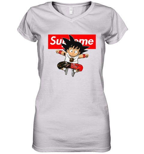 Songoku Supreme Women's V-Neck T-Shirt