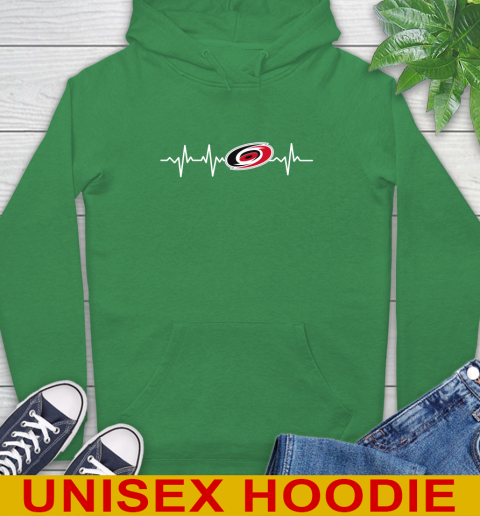 Carolina Hurricanes NHL Hockey Heart Beat Shirt Hoodie 8