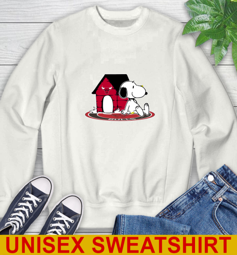 NBA Basketball Chicago Bulls Snoopy The Peanuts Movie Shirt Sweatshirt